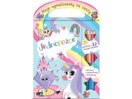 Moje maľovanky na cesty Jednorožce