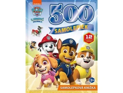 500 samoliepek Labková patrola