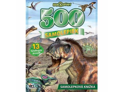 500 samoliepek Dinosaury