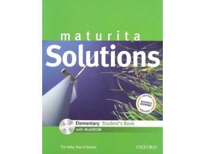 Maturita Solutions Elementary Student´s Book + CD CZ edition