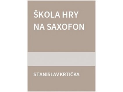 Škola hry na saxofon