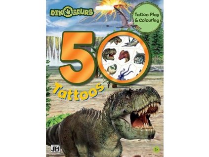 Tetovací set 50+ Dinosauři