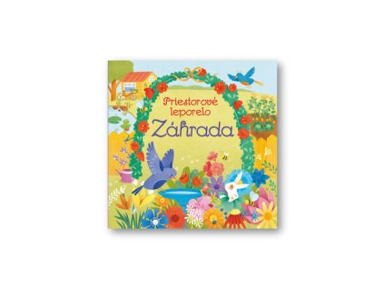 Priestorové leporelo Záhrada