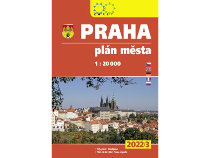Praha plán města