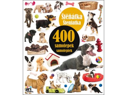 400 samolepek Štěňátka