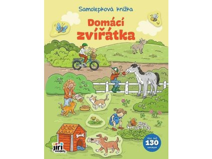 Samolepková knížka Domácí zvířátka