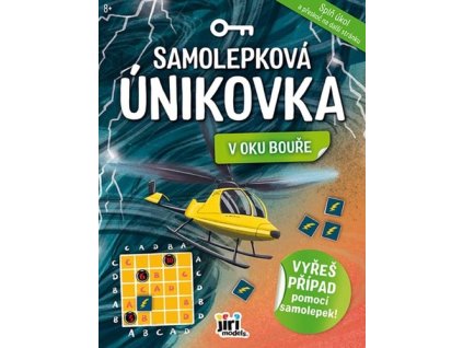 Samolepková únikovka V oku bouře