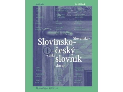 Slovinsko-český slovník