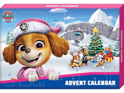 Adventný kalendár Tlapková patrola dievčatá