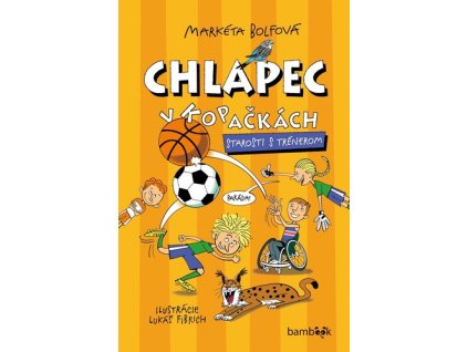 Chlapec v kopačkách