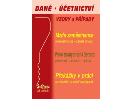 Daně, účetnictví, vzory a případy