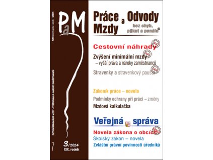 Práce a mzdy 3/2024