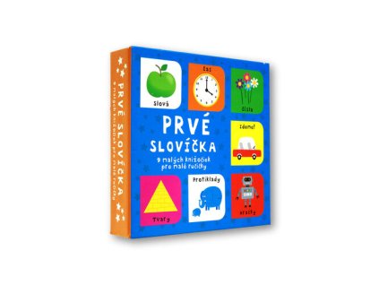Prvé slovíčka 9 malých knižočiek pre malé ručičky