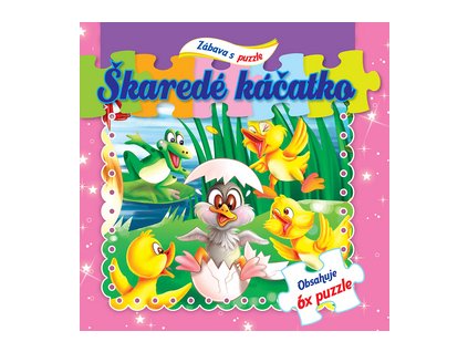 Zábava s puzzle Škaredé káčatko