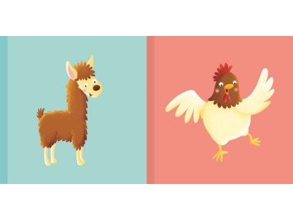 Detská knižka Lama Sliepka