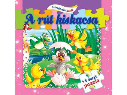 A rút kiskacsa + 6 darab puzzle