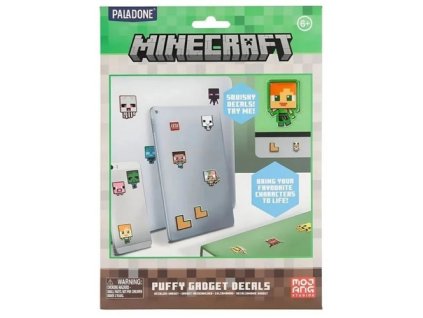 Samolepky Minecraft 3D