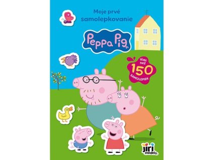 Moje prvé samolepkovanie Prasiatko Peppa