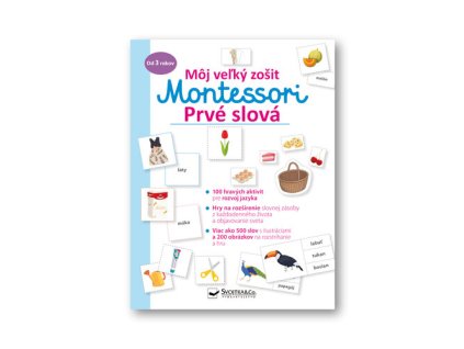Môj veľký zošit Montessori Prvé slová