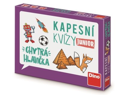 Hra Kapesní kvízy Junior Chytrá hlavička