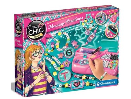 CRAZY CHIC Sada na výrobu šperků s písmenky