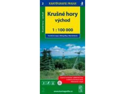 Krušné hory - východ 1:100 000