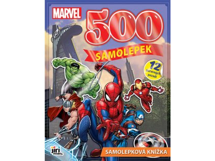500 samolepek Marvel