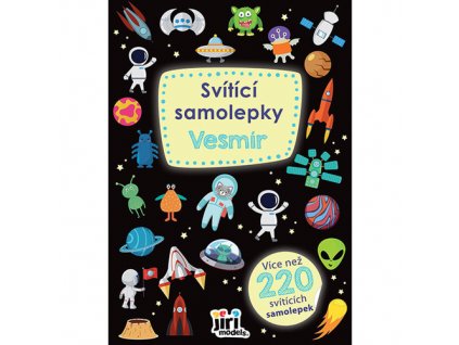 Svítící samolepky Vesmír