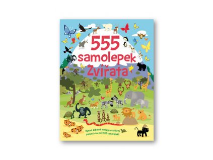 555 samolepek Zvířata