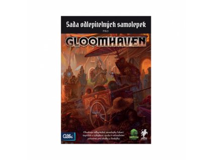 Gloomhaven odlepitelné samolepky