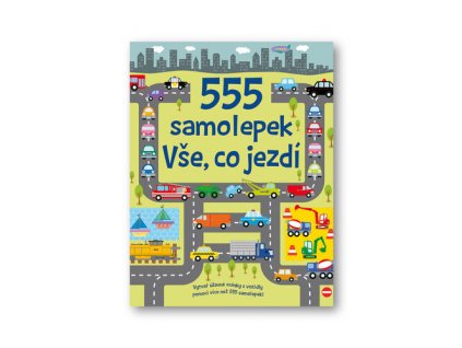 555 samolepek Vše, co jezdí