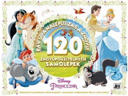 Disney Princezny Bav se a nalepuj zas a znovu!