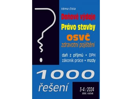 1000 řešení 3-4/2024