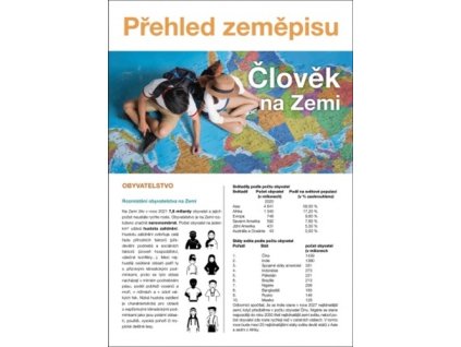 Člověk na Zemi Přehled zeměpisu