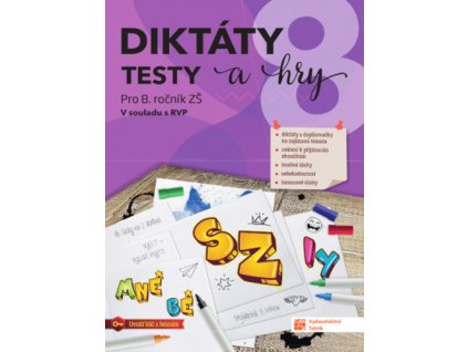 Diktáty, testy a hry 8