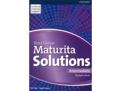 Maturita Solutions 3rd Edition Intermediate Student's Book