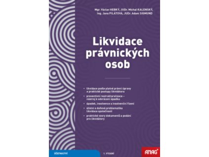 Likvidace právnických osob 2026