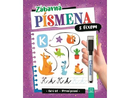 Zábavná písmena s fixem První psaní