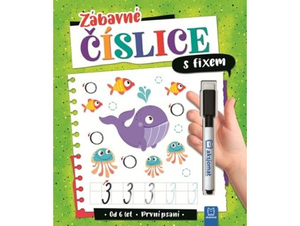 Zábavné číslice s fixem První psaní