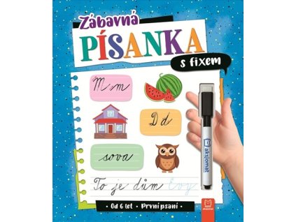 Zábavná písanka s fixem První psaní