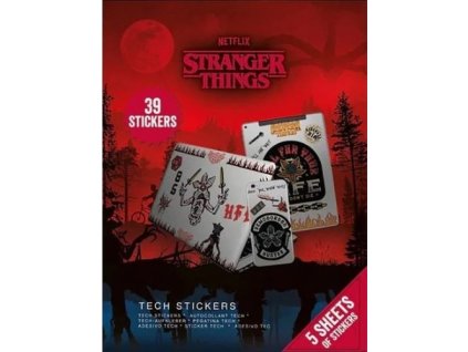Samolepky technické Stranger Things 4