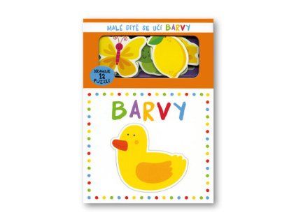 Malé dítě se učí barvy