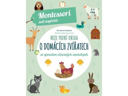 Moje první kniha o domácích zvířatech