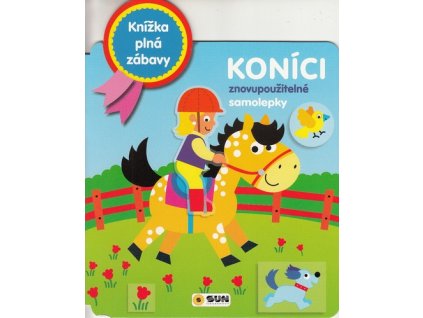 Koníci znovupoužitelné samolepky