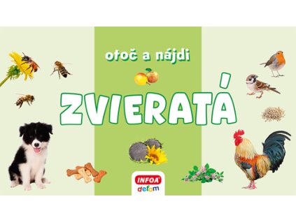 Zvieratá otoč a nájdi