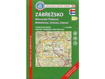 KČT 52 Zábřežsko Moravská Třebová, Mohelnice, Uničov, Litovel