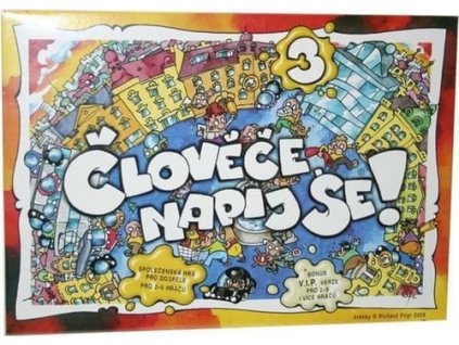 Člověče, napij se! 3 společenská hra v krabici
