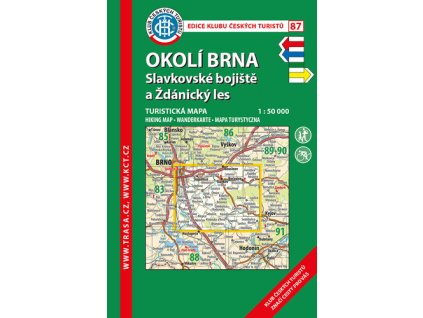 KČT 87 Okolí Brna, Slavkovské bojiště a Ždánický les