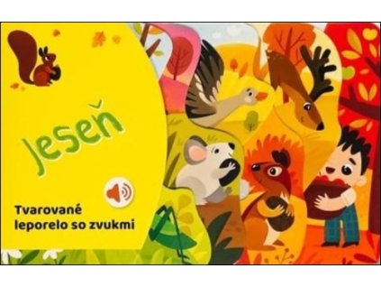 Tvarované leporelo so zvukmi Jeseň