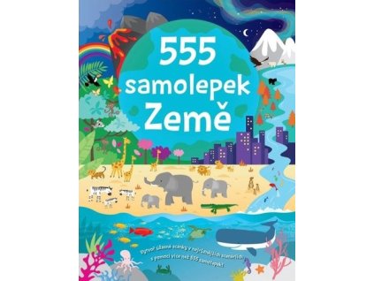 555 samolepek Země